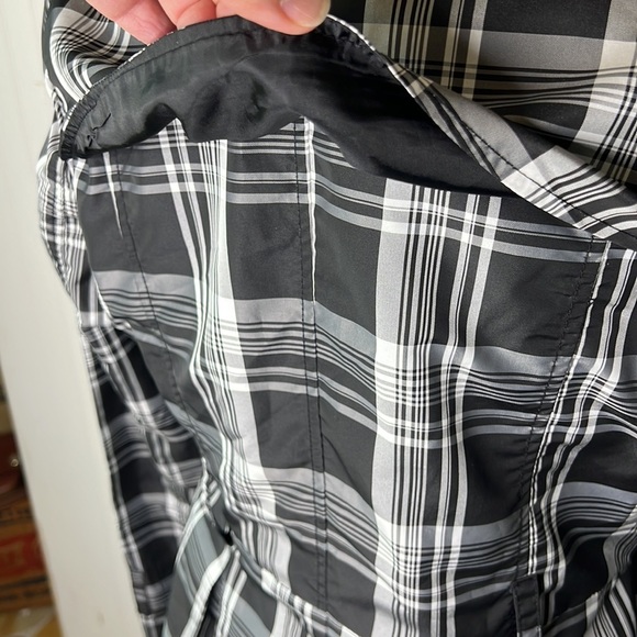 - Lightweight Button Up Pea Jacket Size Large - Picture 12 of 13